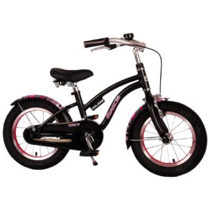 TPFSports Miracle Cruiser Kinderfahrrad - Mädchen - 14 Zoll - Rücktritt + Handbremse - Weiß