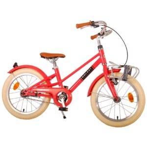 TPFSports Melody Kinderfahrrad - Mädchen - 16 Zoll - Rücktritt + Handbremse - Beige