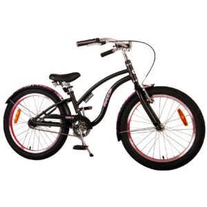 TPFSports Miracle Cruiser Kinderfahrrad - Mädchen - 20 Zoll - Rücktritt + Handbremse - Weiß