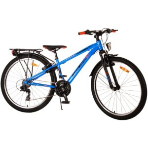 TPFSports Cross Kinderfahrrad - Jungen - 2 Handbremsen - 26 Zoll - Silber