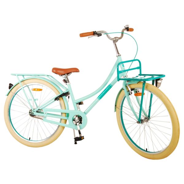 TPFSports Excellent Kinderfahrrad - Mädchen - 26 Zoll - Rücktritt + Handbremse - Grün