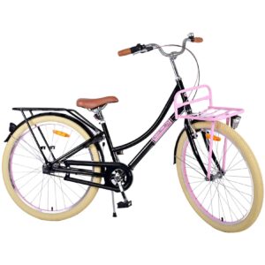 TPFSports Excellent Kinderfahrrad - Mädchen - 26 Zoll - 3 Gänge - Rücktritt + Handbremse - Grün