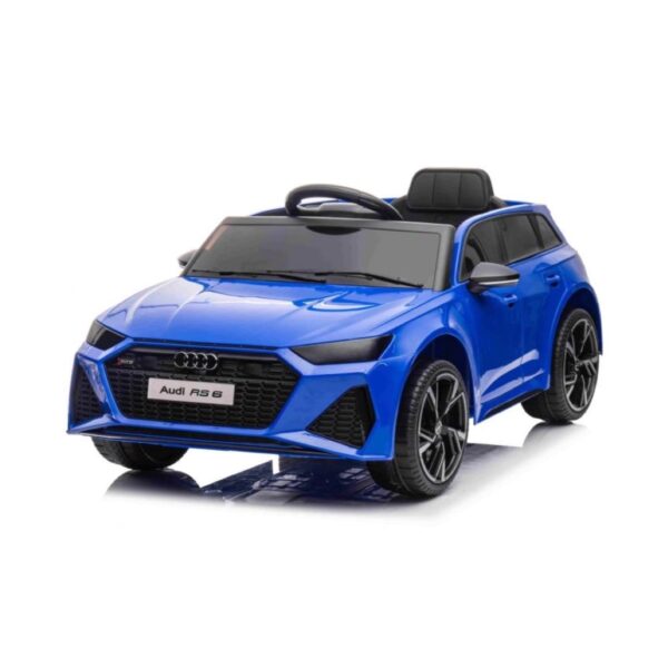 TPFLiving Elektro-Kinderauto Audi RS6 Blau