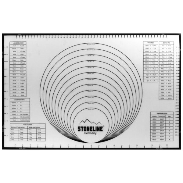 STONELINE® Silikon-Backmatte 60 x 40 cm