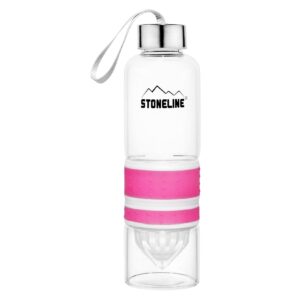 STONELINE® 2 in 1 Trinkflasche mit Saftpresse