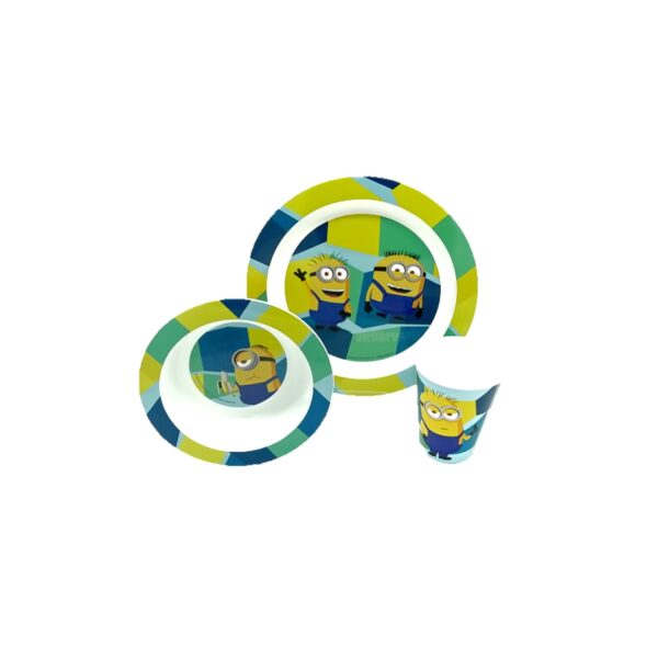 Minions Kinder Geschirr Kindergeschirr 3er Set