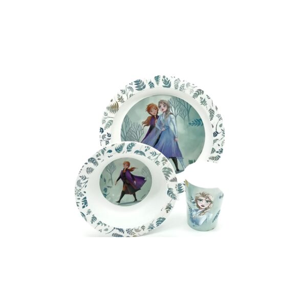 Frozen Disney Die Eiskönigin Kindergeschirr 3er Set Elsa Anna