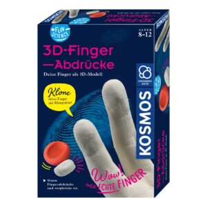 Fun Science 3D-Fingerabdrücke als 3D Skulptur