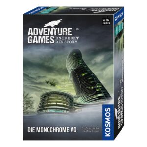 Spiel Adventure Games Die Monochrome AG Gesellschaftsspiel Brettspiel