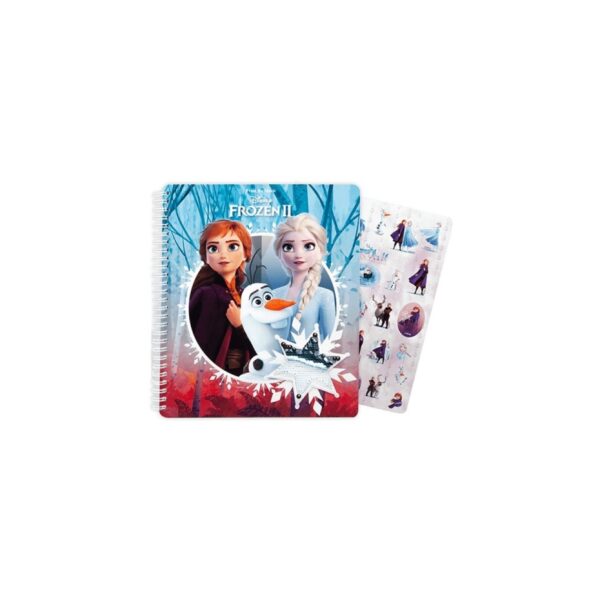 Frozen Notizbuch mit Aufkleber Heft Elsa Anna