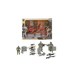 Spielset Militär Toi-toys mit 3 Soldaten und Zubehör