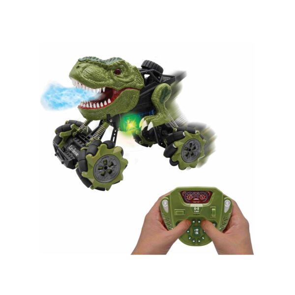 Tirex Dino-Auto mit Licht Rauch Sound Dinosaurier XXL Monster Truck