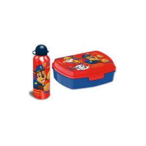 Paw Patrol Lunchset Brotdose mit einer Aluminium Trinkflasche