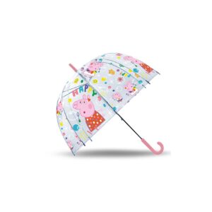 Peppa Wutz Regenschirm Peppa und George Durchmesser 70cm