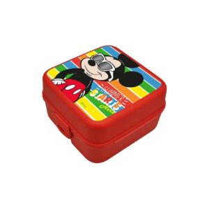 Disney Mickey Mouse Brotdose mit vier Fächern