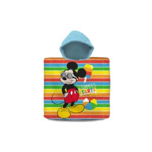 Poncho Baumwolle Disney Mickey Kinder-Handtuch