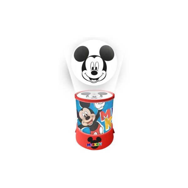 Kinder Projektor als Tischlampe Mickey Mouse Lampe