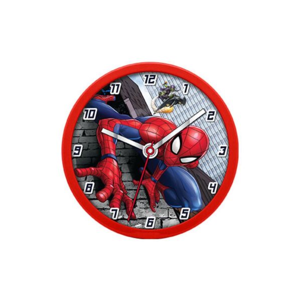 Wanduhr für Kinder Spiderman Uhr