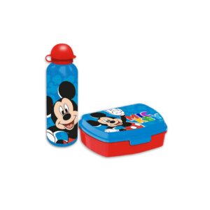 Mickey Mouse Lunchset Trinkflasche Brotdose Disney