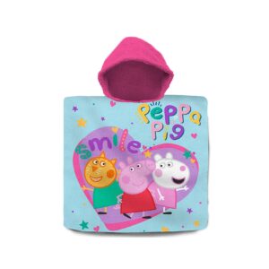 Poncho Baumwolle Peppa Wutz Kinder Handtuch