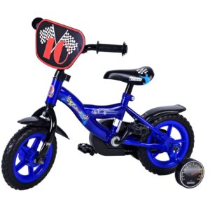 Kinderfahrrad Power Fahrrad für Jungen 10 Zoll Kinderrad in Blau