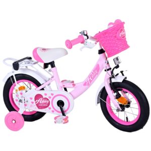 Kinderfahrrad Ashley Fahrrad für Mädchen 12 Zoll Kinderrad in Rosa