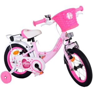 Kinderfahrrad Ashley Fahrrad für Mädchen 14 Zoll Kinderrad in Rosa