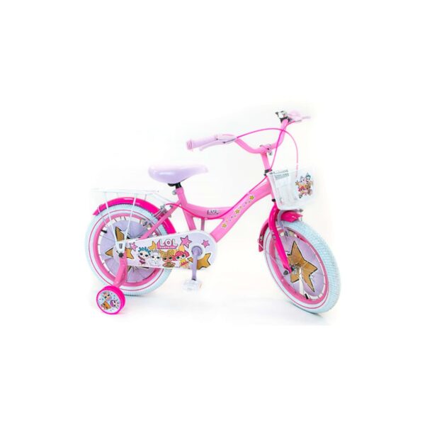 Kinderfahrrad LOL Surprise Mädchen Fahrrad 16 Zoll Kinderrad in Pink