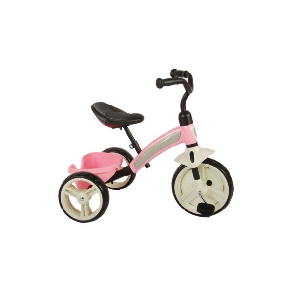 Dreirad QPlay Elite für Mädchen Kinderrad in Rosa Fahrrad