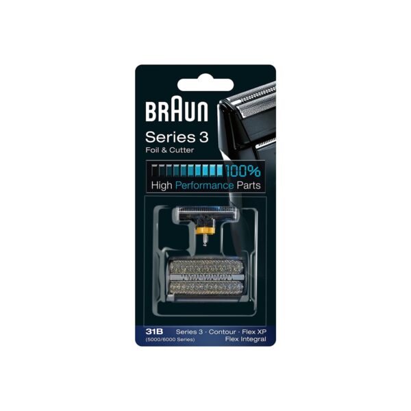 Braun Kombipack 31B Black NEW Scherfolie + Schermesser