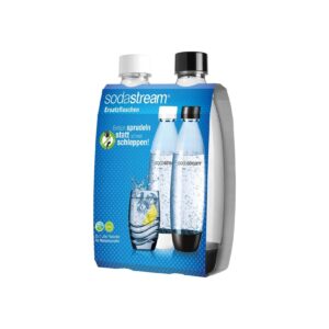 SodaStream PET-Flasche schwarz+weiss 1 L Fuse Duopack