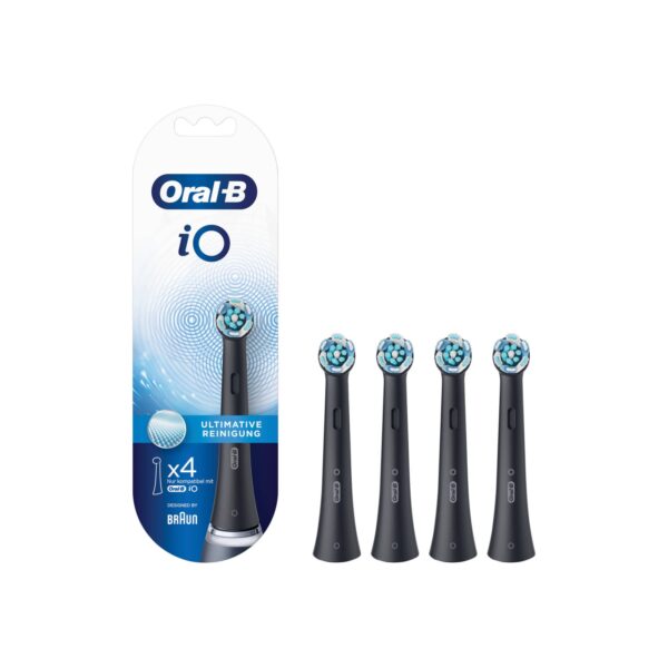 Oral-B iO Ultimative Reinigung black Ersatzbürsten 4er