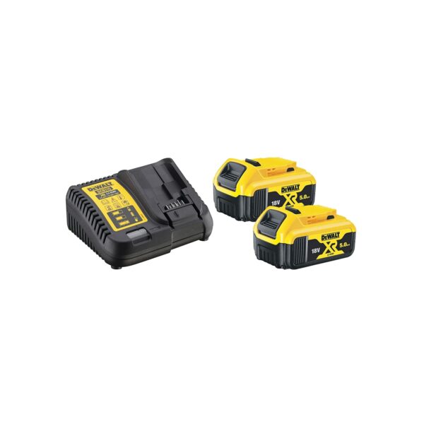 DeWalt DCB115P2 Starter-Kit Schnellladegerät + 2x Akku 5