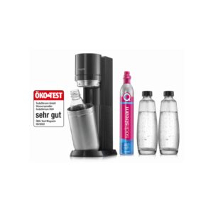 SodaStream DUO Wassersprudler Vorteils-Pack Titan mit 3 Flaschen