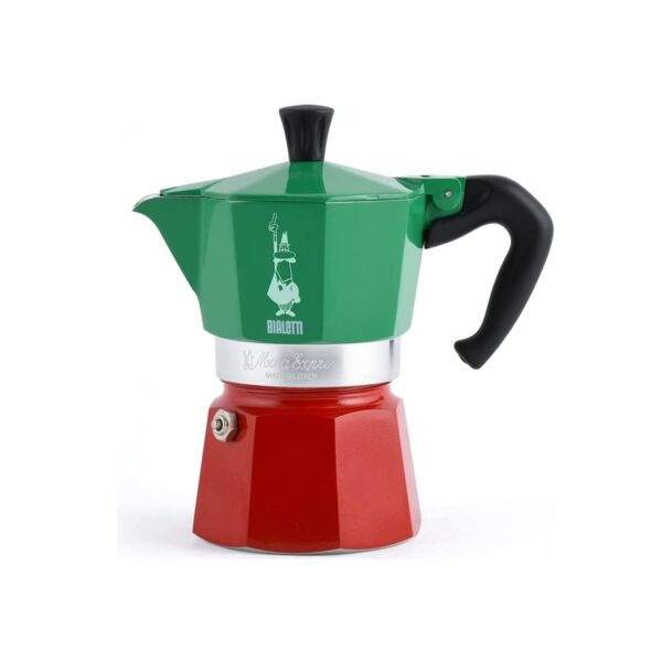 Bialetti Moka Express ITALIA Espressokocher für 6 Tassen