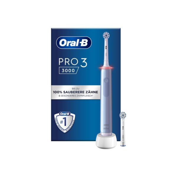 Oral-B Pro 3 3000 Sensitive Clean Blue elektrische Zahnbürste