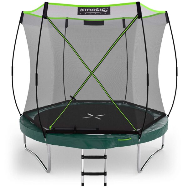 KINETIC SPORTS Federloses Trampolin TÜV Rheinland geprüft     Ø 244 cm