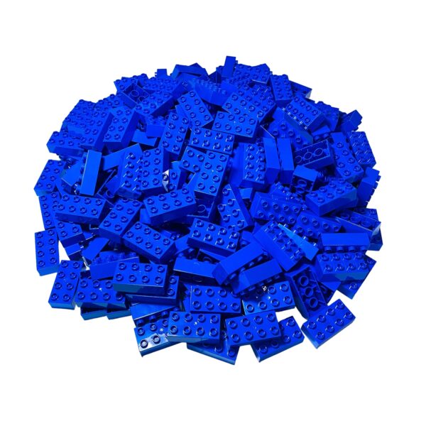 LEGO® DUPLO® 2x4 Steine Bausteine Blau - 3011 - Teile 10x