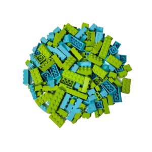 LEGO® Steine Hochsteine Limette & Azur - Teile 400x